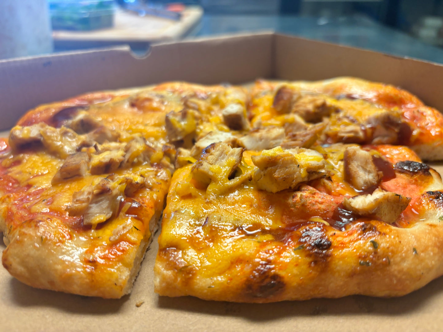 BBQ chicken pizza, Pre Order