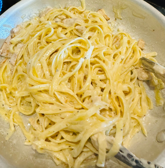 Chicken Fettucine Alfredo, Frozen